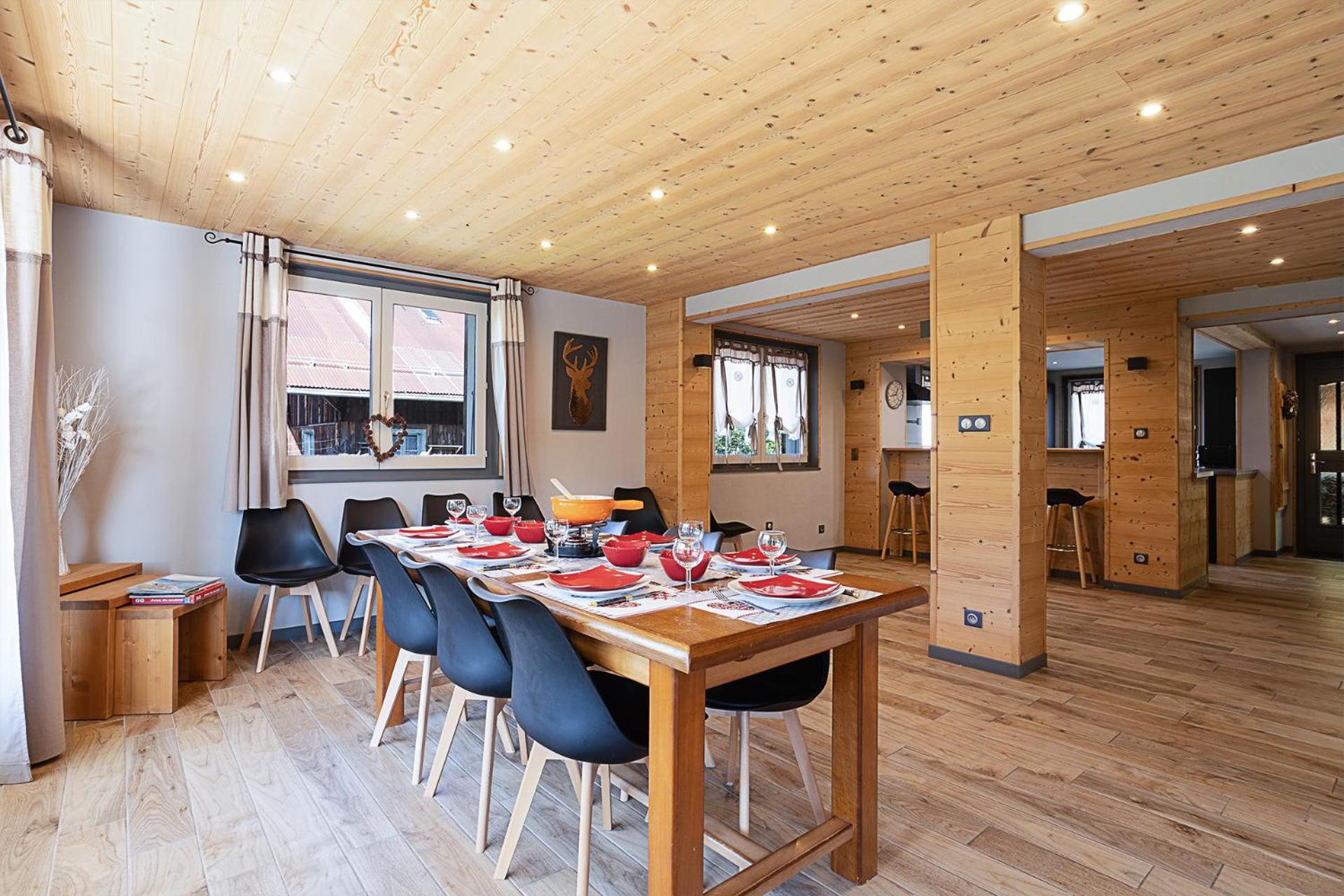 Chalet les 4 saisons Abondance Extérieur photo